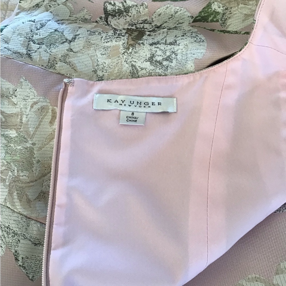 Kay Unger Walk-thru Jumpsuit/Gown - WORN ONCE!  Stunning! - Picture 12 of 16